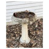 Concrete Bird Bath
