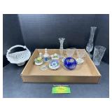 Porcelain & Crystal Assorted Pieces