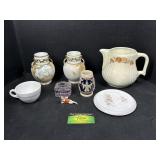 Vintage Halls Pitcher, Vintage Vases, and More