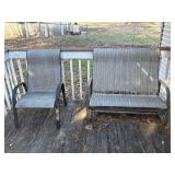 Patio Bench & Chair