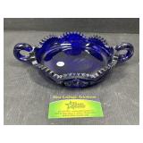 Viking Cobalt Glass Dish