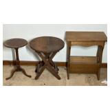 Plant Stand, Mini Table & Side Table/Magazine Rack