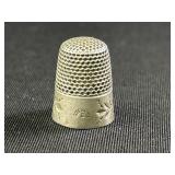 Sterling Silver Thimble