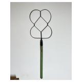 Antique Rug Beater With Advertising On Handle