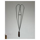 Heart Shaped Vintage Wire Rug Beater