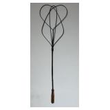 Vintage Wire Rug Beater with Wood Handle