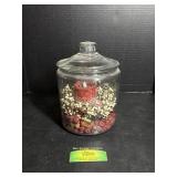 Glass Jar With Some Cute Decor Inside