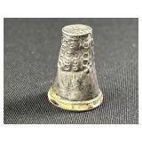 Sterling Silver Thimble - 925