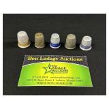 Thimbles with Advertising - Neat