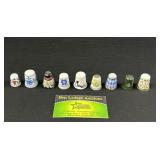 9 Decorative Thimbles