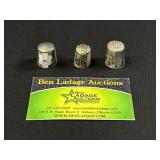 3 Mexico Thimbles