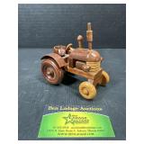 Handmade Wooden Tractor Figurine