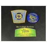 Divernon Fire Department Patch and Dragon Button