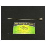 Sterling silver Hat Pin