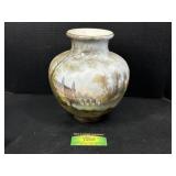 Hand Painted Porcelain Vase
