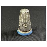 Mexico 925 Silver Thimble