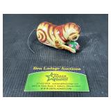 Tin Toy Cat with Yarn