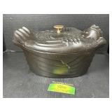 Cast Iron Chicken Roaster