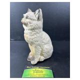 Plaster Kitten Decor