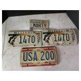 Illinois licenses plates