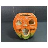 Paper Mache Jack O Lantern Basket "Choir Boy"