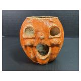 Paper Mache Jack O Lantern Basket "Choir Boy"