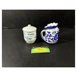 Pepper Jar & Chicken Pitcher