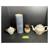 Ceramic Vases and Tea Pot