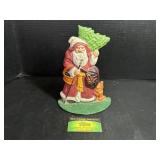 Cast Iron Santa Clause Door Stopper