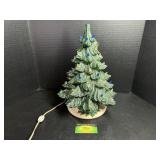 Vintage Ceramic Light Up Christmas Tree