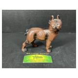 Vintage Cast Iron Bulldog Dog Figurine