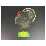 Cardboard Turkey Thanksgiving Wall Decoration