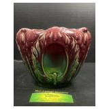 Vintage Majolica jardiniere plante