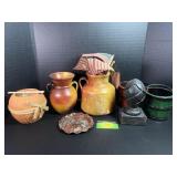 Vases, small buckets and more