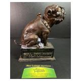 Cast Iron Bulldog Mechanical Bank