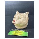 Ceramic Cat Head Coin Bank