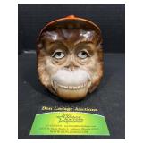Victoria Austria Monkey Ceramic Cookie Jar