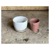 2 Small Planters