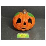 Small Heavy Ceramic Pumpkin
