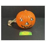 Plastic Light Up Jack O Lantern Decoration