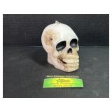 Vintage Halloween Skeleton Candle