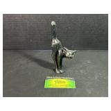 Vintage Black Cat Candle
