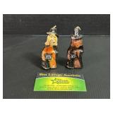 2 Halloween Witch Candles