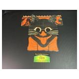 Cardboard Halloween Fold Out Black Cat Mask