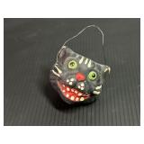 Small Ceramic Halloween Cat Basket