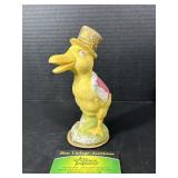 Antique Chalk Duck w/ tophat