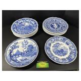 The Spode Blue Room Collection Plates