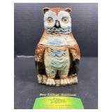 Ceramic Owl Cookie Jar