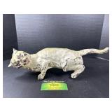 Cast Metal Cat Decor