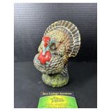Plaster turkey decor
